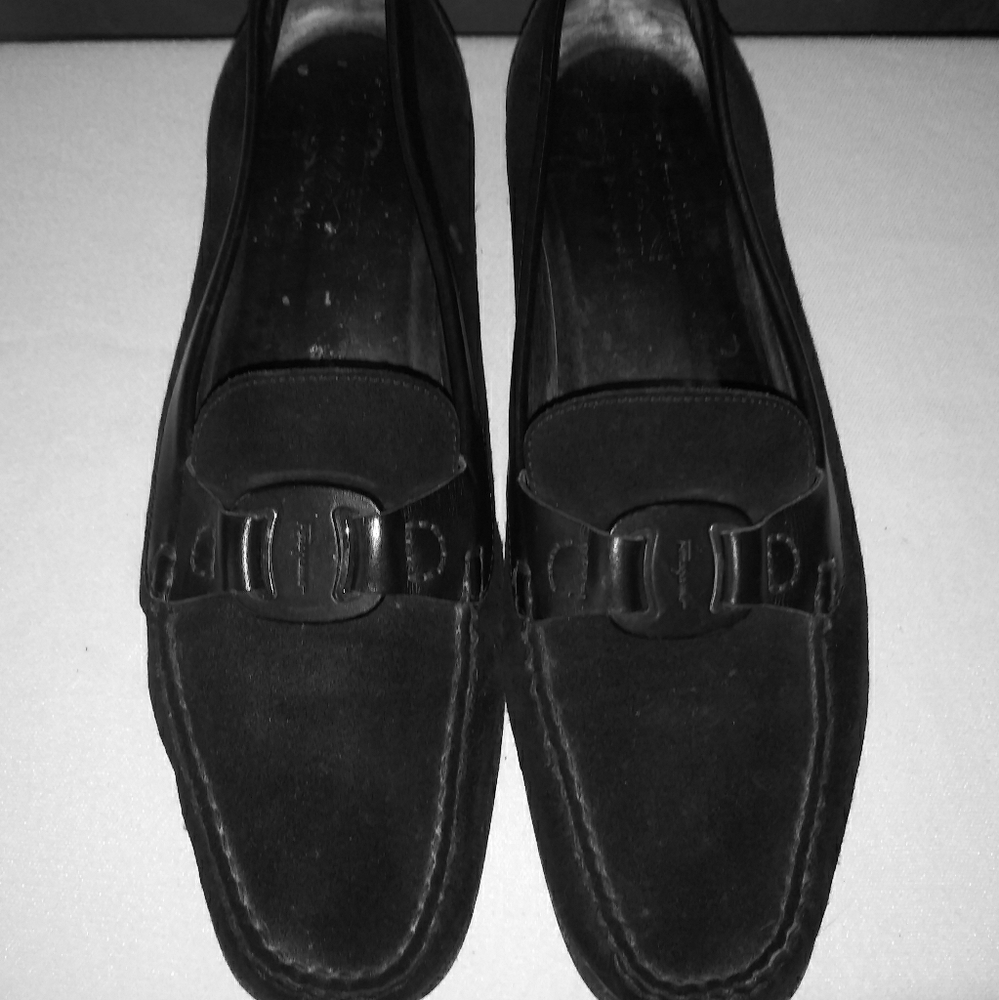 Salvatore Ferragamo Suede Loafers - medium width